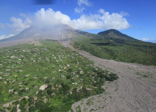 Montserrat Volcano