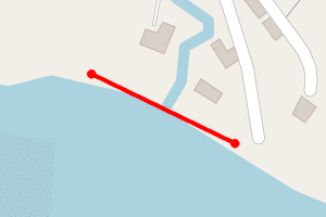 Map showing Monreith