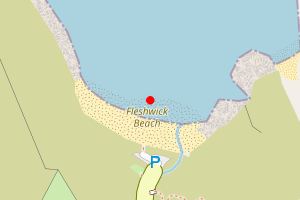 Map showing Fleshwick