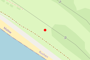 Map showing Castletown (East end)