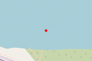 Map showing Porth Kidney Sands (Lelant Beach)