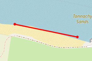 Map showing Portgordon