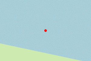 Map showing North Shore, Holy Island