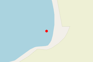 Map showing Ox Bay