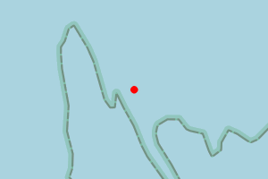 Map showing Seaton Point Caravan Site