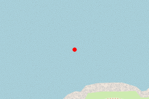 Map showing Crantock B