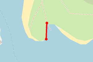 Map showing Cockleridge (nr Bantham beach)