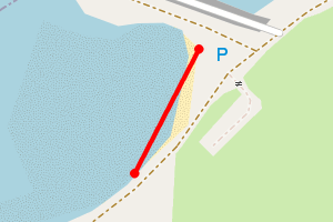 Map showing Cairnbulg Harbour