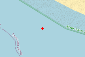 Map showing Crow Point