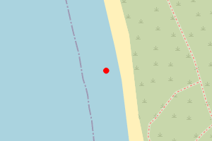 Map showing Appletree Bay, Tresco