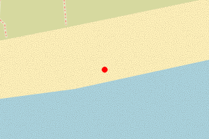 Map showing Nicholaston Burrows (Crawley Woods)