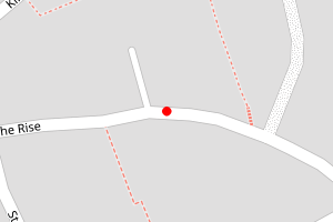 Map showing Kingsdown 2