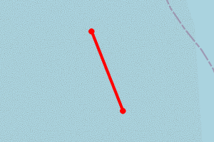 Map showing Anderby Creek