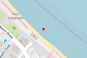 Map showing Mundesley