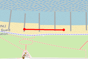 Map showing St Annes, Tankerton