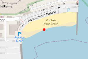 Map showing Rock-a-Nore