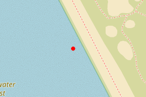 Map showing Freshwater West