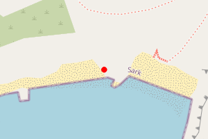 Map showing Dixcart Bay