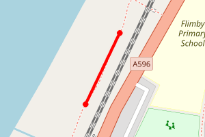 Map showing Flimby