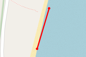 Map showing Druridge Links