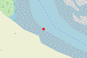 Map showing Sharpham (Dartmouth Estuary)