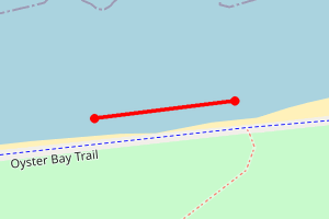 Map showing The Lees - East Cliff, Herne Bay