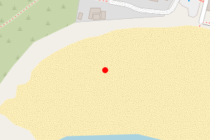 Map showing Sydney Cove (West Praa Sands)