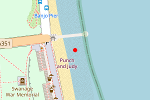 Map showing Freshwater Steps