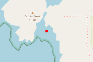Map showing Dinas Bach