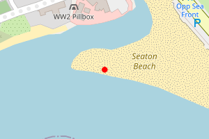 Map showing Seaton