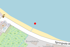 Map showing Springvale