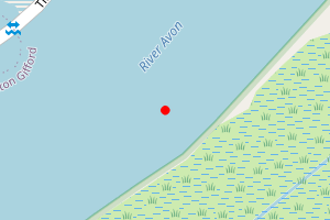 Map showing Tidal Road