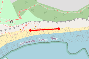 Map showing Beer 2