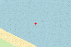 Map showing Bamburgh Castle Long Beach