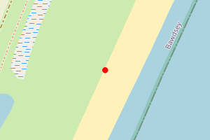 Map showing Martello Bay, Bawdsey