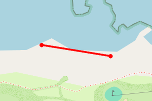 Map showing Borth Wen Underwater