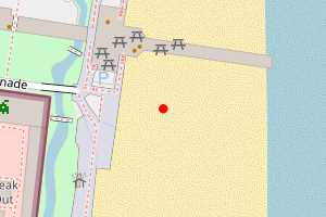 Map showing Skegness (Central)