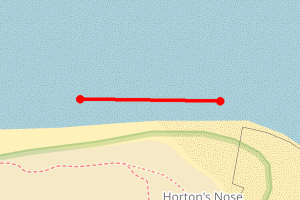 Map showing Horton's Nose