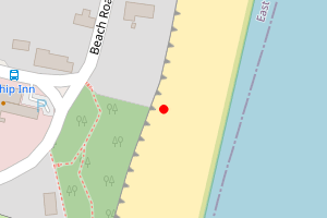Map showing Dunwich Village South