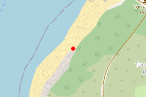 Map showing Turnaware Point, River Fal