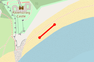 Map showing Ravenscraig