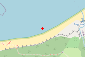 Map showing Peppercombe to Portledge