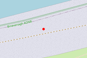 Map showing Portsewart Strand: Big Beach Clean-up