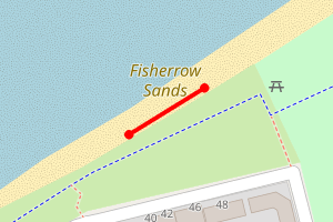 Map showing Fisherrow 5