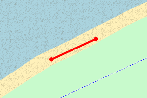 Map showing Fisherrow 7
