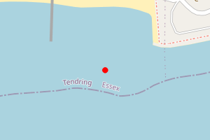 Map showing Jaywick - Martello Tower
