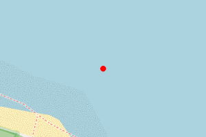 Map showing Tyninghame (Bathan Sands)