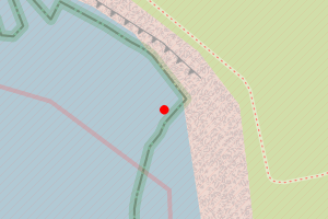 Map showing Hobarrow Bay