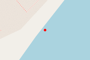 Map showing Pagham Spit