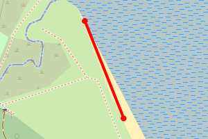 Map showing Blackness Anchor Point